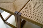 Woven stools  detail  woven seats