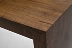Fold console table - detail - splined mitre